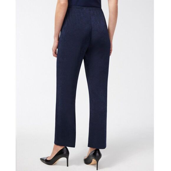 Chico's Travelers Pants Size 3S 16S Black Classic No Tummy Straight Leg #3 - Picture 2 of 13